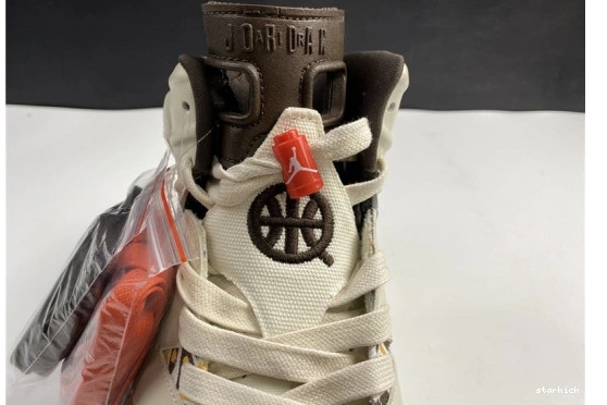 Retro Sail CZ4152-100 (2020) Quai54 Air 6 CZ4152-100 Brown Jordan 1102